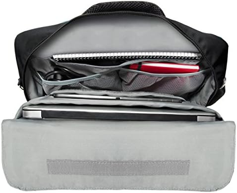 Fekete 15 16 colos Átalakítható Laptop Hátizsák Messenger Bag Kompatibilis Lenovo ThinkPad, IdeaPad, Jóga,