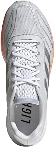 adidas Férfi SL20 Nyári Kész futócipő, Felhő, Fehér/Ezüst Metál/Sikoltozva Narancs