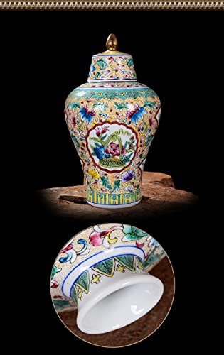 TJLSS Antik Kínai Stílusú Nemes Zománc, Porcelán a Nemesség Palota Dekoráció Handpainted Arany Kerámia