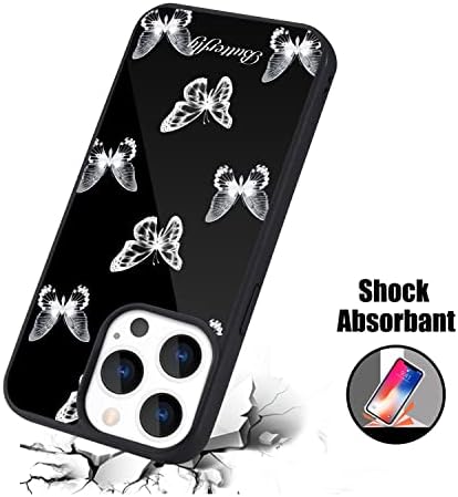 Fekete-Fehér Pillangó iPhone SE 2020 Ügyeket, iPhone-t 7 Esetben iPhone-8 Fekete Pillangók iPhone 7 /
