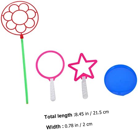Toyvian 4db Meghatározott Buborék Stick Kívül Gyerek Játékok, Eszközök a Gyerekek Kint Játék Kívül Játékok