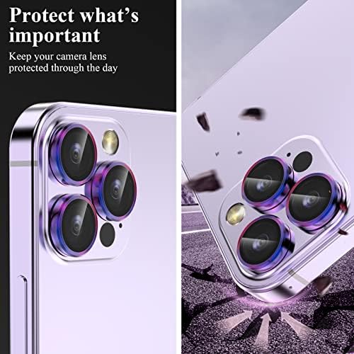 YWXTW Tervezett iPhone 14 Pro Max Kamera Lencséjét Védő, iPhone 14 Pro Kamera Lencséjét Védő, Egyedi Fém
