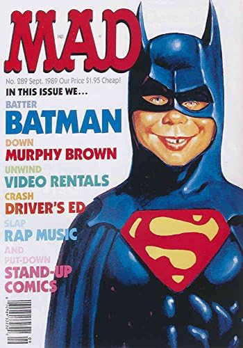 Őrült 289 FN ; E. C. képregény | szeptember 1989 Batman magazin