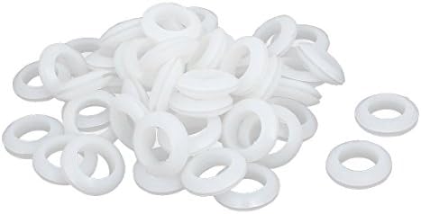 Aexit kétoldalas Pálya Világítás Gumi Gyűrű Tömítő Gyűrűt Vezeték ket Fehér 20mm Belső Csatlakozók Dia