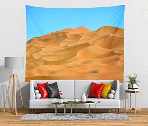 CORFOTO 9x6ft Sivatagban Háttérben Kék Ég homokdűnék Hátteret Fotózás Lenyűgöző Kopár Homok Góbi Táj Háttérben,