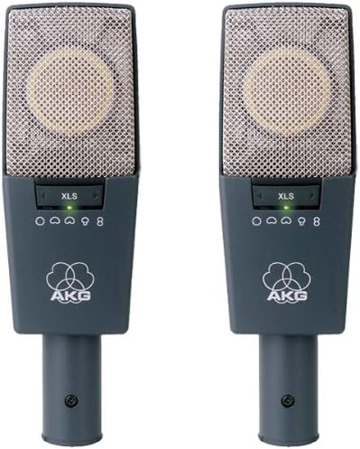 AKG C414/XLS-SZTEREÓ Sztereó Összeillő pár C414/XLS - Kondenzátor mikrofon, 9-minta