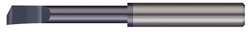 Mikro 100 HBB-1801500X furatmegmunkáló Szerszám - Spirál Vissza a Rake.170 Min Furat Átm, 1-1/2 Max Furat