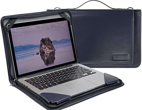Broonel Kék Bőr Laptop Messenger Esetben - Kompatibilis ASUS PRO Speciális B551LA