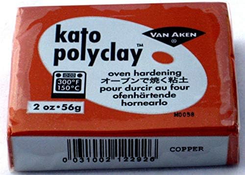 Kato Polyclay™ Polymer clay 2 gramm / 56 gramm, polymer clay Kato Polyclay tégla 56 gramm (FEKETE)