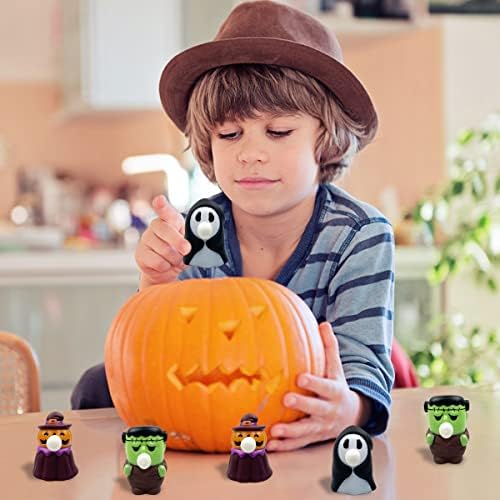 Pinkiwine 6 Pack Halloween Köpni Buborékok Szorítani Játékok, Gyerekeknek, Fiúknak, Lányoknak, Kisgyermekek