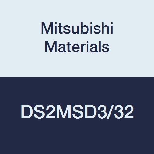 Mitsubishi Anyagok DS2MSD3/32 DS2MS Sorozat, Keményfém, Gyémánt-Csillag Tér Orra Végén, Malom, Közepes