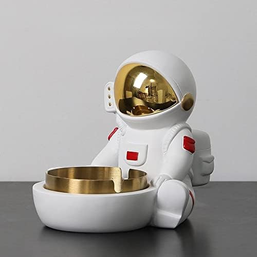 luckymeet Űrhajós hamutartó Fedett pernye Is Használható, mint a Gyanta, Dísztárgyak, Egy Ezüst