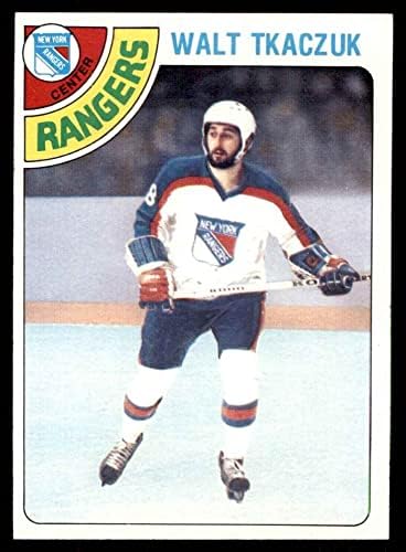 1978 Topps 235 Walt Tkaczuk Texas Rangers-Jégkorong (Hoki-Kártya) NM Rangers-Hoki