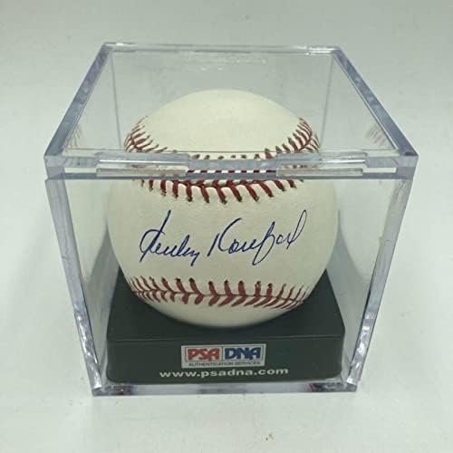 Sandy Koufax Aláírt Major League Baseball PSA DNS Osztályozott 8.5 Közelében Menta - Dedikált Baseball
