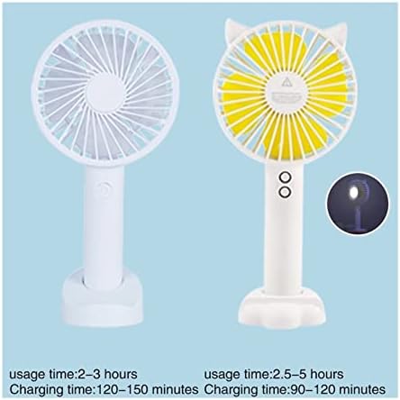 JKYYDS Fan - Mini Hordozható Ventilátor Ventilátor Kézi Újratölthető USB Ventilátor Asztali Kültéri Hűtés