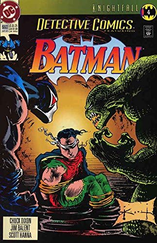 A detective Comics 660 VF/NM ; DC képregény | Batman Knightfall 4