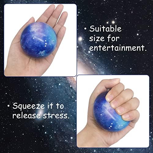 24 DB 2,5 Hüvelykes Galaxy Stressz labda,Külső Tér Téma Hab Stressz labda,Szorítsa meg a Stressz-Mentesség