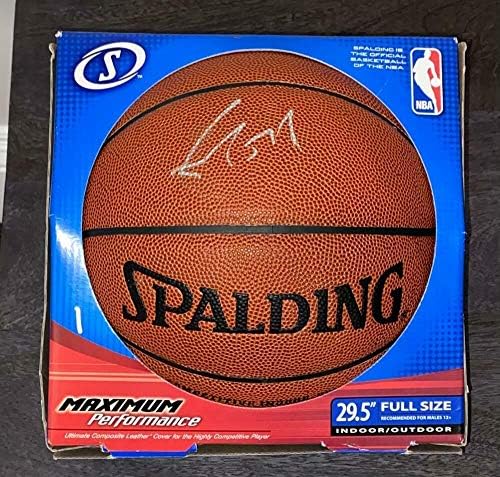 Yao Ming Aláírt Autogramot Rakéták Csillag Legenda Teljes Nba Kosárlabda Coa - Dedikált Kosárlabda