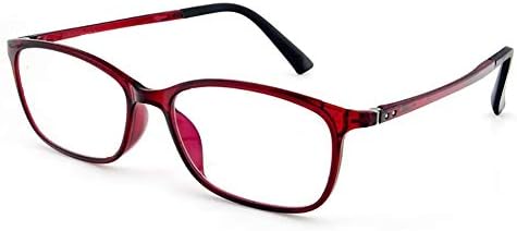 HHXXPortable Olvasó Szemüveg, Kompakt Olvasó Szemüveg, Ultra-Könnyű, Nagy Keret, Presbyopic Szemüveg,