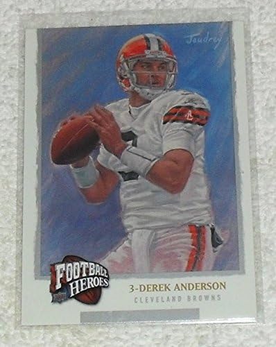 Derek Anderson 2008 Felső szint Labdarúgó Hősök NFL Kártya 29