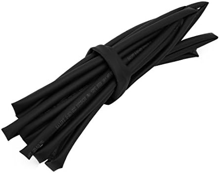 Aexit Hő Zsugorodó Elektromos berendezések Cső Wire Wrap Kábel Hüvely 6 Méter Hosszú, 5,5 mm, Belső Átm