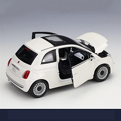 RCESSD Méretarányos autó Modell 1:24 a Fiat 500 Színek Alufelni Meghalni-Casting Kész Modell Autó Szimuláció