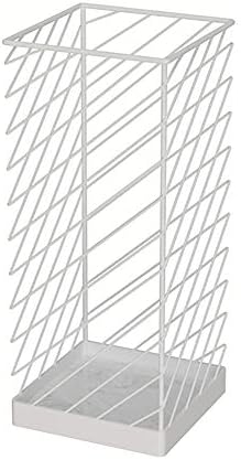 WXXGY Fém Téglalap alakú esernyőtartó a Folyosón Ház Étterem Nagy Kapacitású Esernyő Rack lakberendezés/Fehér