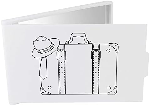 Azeeda 'Utazás Bőrönd' Compact / Utazás / Pocket Smink Tükör (CM00034692)