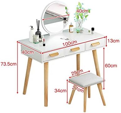 MMLLZEL fésülködő Asztal Hálószoba Kis Mini Kozmetikai Asztal Fogadó Kabinet Egyszerű Kozmetikai Kabinet