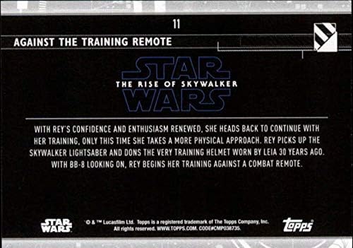 2020 Topps Star Wars A Rise of Skywalker Sorozat 211 Ellen a Képzés Távoli Trading Card