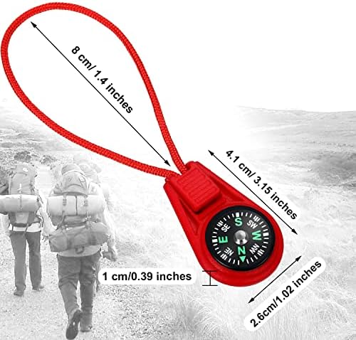 BBTO Színes Mini Túlélési Compass Outdoor Kemping Túrázás Zsebében Iránytű Folyadékkal Töltött Mini Iránytű