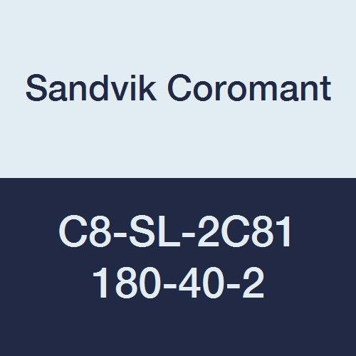 A Sandvik Coromant C8-SL-2C81 180-40-2, Unalmas, bár a Két CoroTurn SL Fej, Semleges Vágás (Csomag 1)
