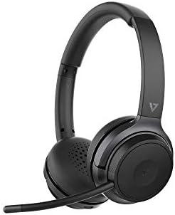 V7 HB600S Fülhallgató Sztereó - USB - Vezeték nélküli - Bluetooth - 100 láb - 32 Ohm - On-Fül - Binaurális