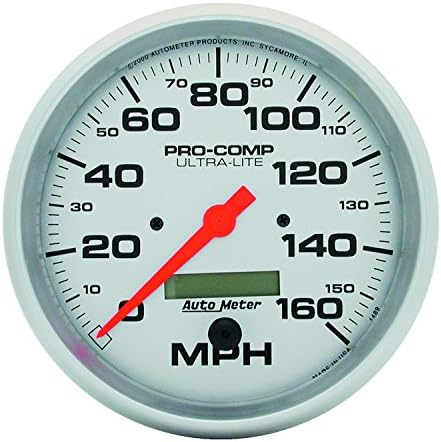 Auto Meter 4489 Ultra-Lite-Ban-Dash Elektromos Sebességmérő 5.000 be.