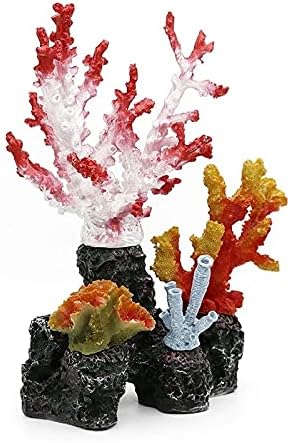 n/a Akvárium Dekoráció, Kiegészítők Nagy Gyanta Coral Reef Növények akvárium Tereprendezés Gyönyörű Díszek