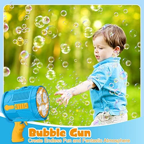 Buborék Fegyverek Kerti Gyerekek a Játékok - Automatikus Buborék Fegyvereket Gyerekeknek 4-8 20 Csomag