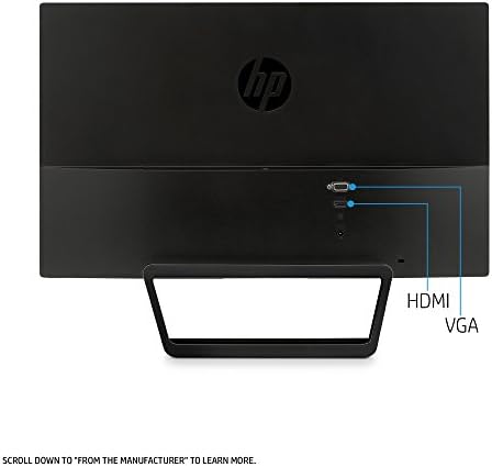 HP Pavilion 21,5 Hüvelykes, IPS LED HDMI-VGA Monitor (22cwa), Fekete Basics Egységes Számítógép-Monitor