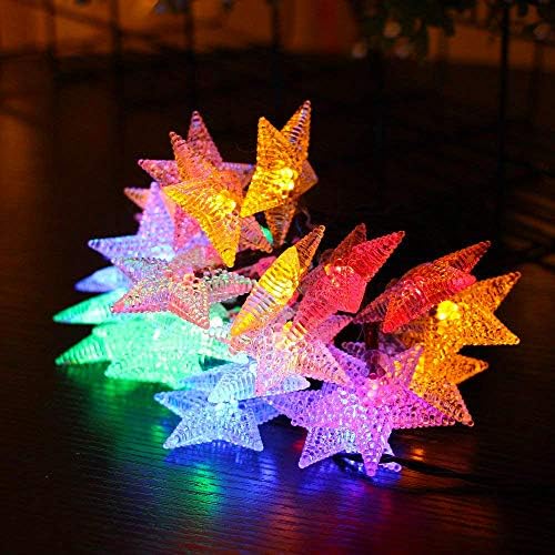 Grezea Napenergia Karácsonyi Fény, Ragyogj Csillag String Fények 50 LED 21FT 8 Módok Tündér Dekoráció