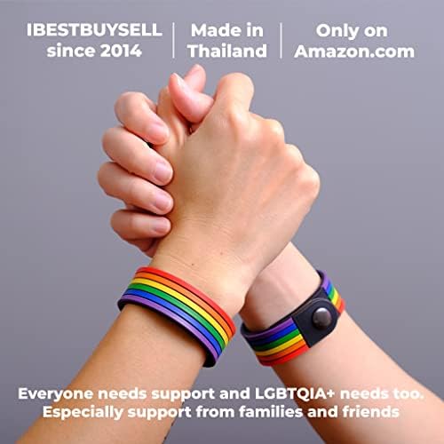 Szivárvány Büszkeség Karkötő a Férfiak, mind a Nők Bi Büszkeség Biszexuális Karkötő LMBT Ajándékok