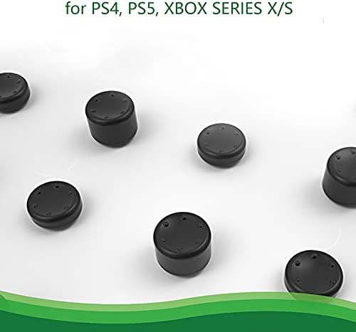 BVCDF PS5 Vezérlő Shell 8db Gamepad Hüvelykujj Stick Markolat Kap Kompatibilis PS5 Szilikon csúszásgátló