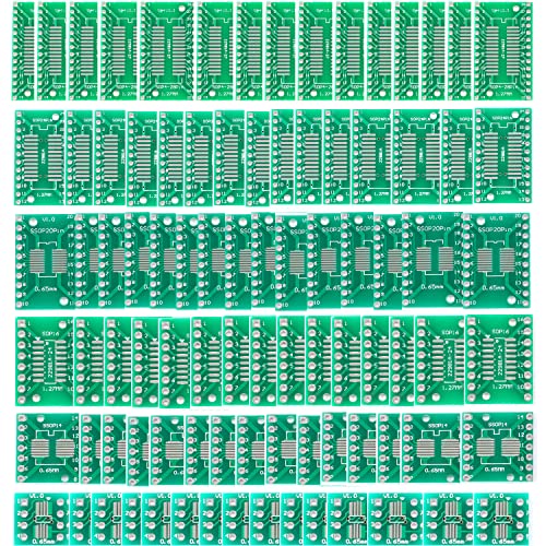 90PCS PCB Meghatározott SMD DIP Adapter Kétoldalas NYÁK-Átalakító Testület Elektronikus Design IC Chip