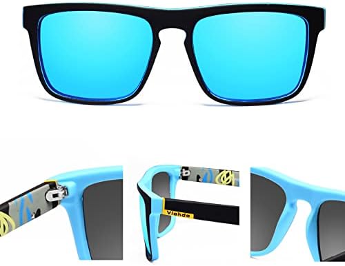 VIAHDA Polarizált Sport Napszemüveg Férfi Kerékpározás, Futás Halászati Golf napszemüvegek Nők HD731