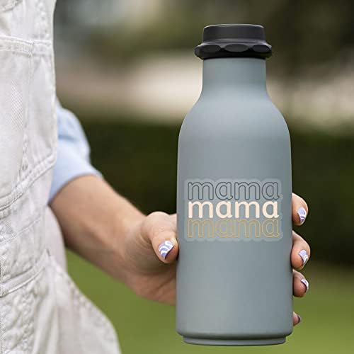 Mama Inspiráló Idézet Matrica, 2 Csomag Egyértelmű Anya Életét Matricák Laptop, Telefon, Víz Palackok